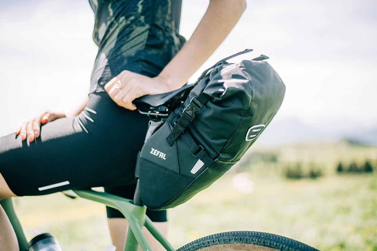 choose your bikepacking saddle bag zefal
